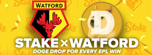 Stake FC Watford Dogecoin Drop